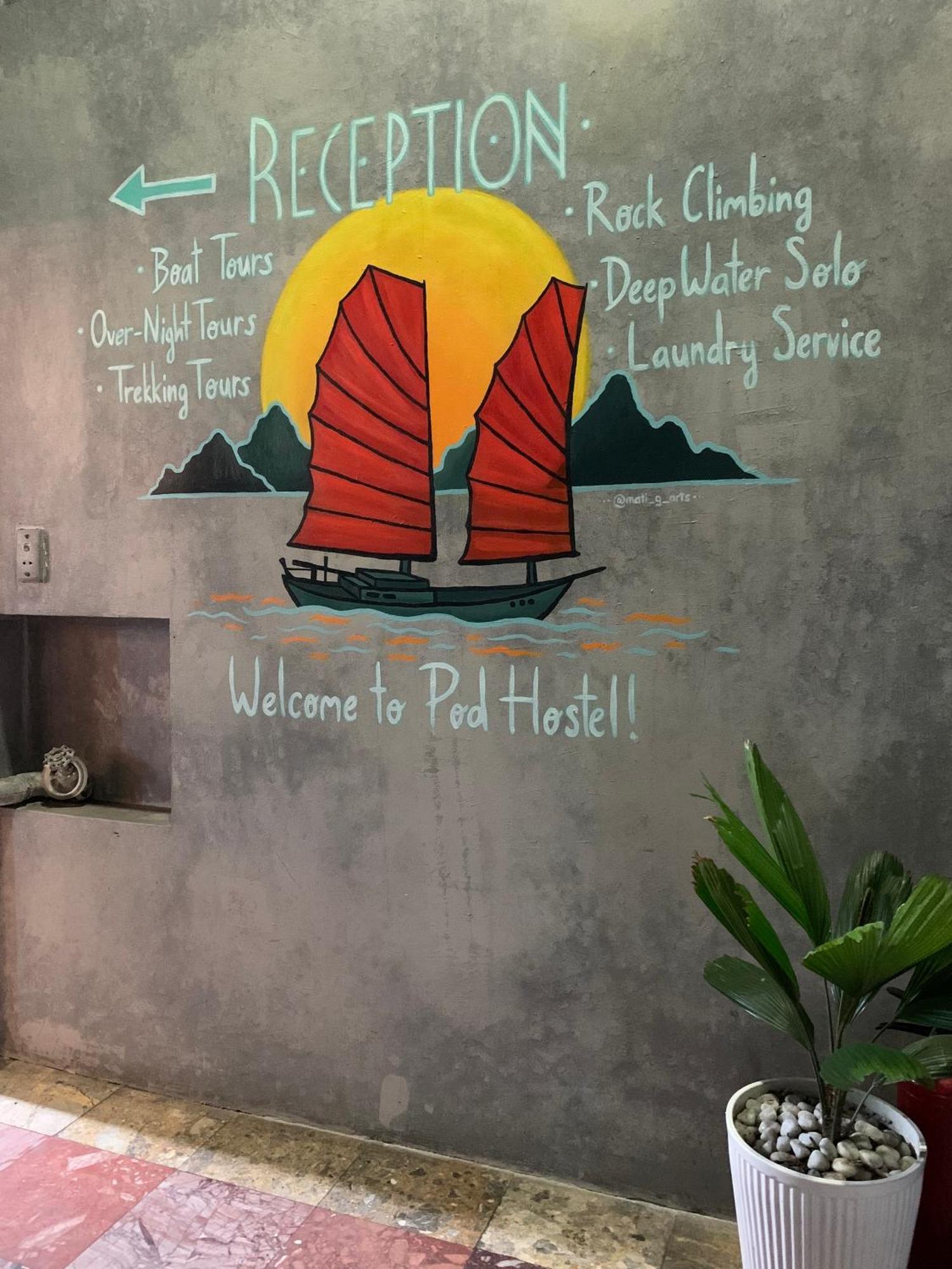 Catba Pod Hostel Dong Khe Sau Exterior foto