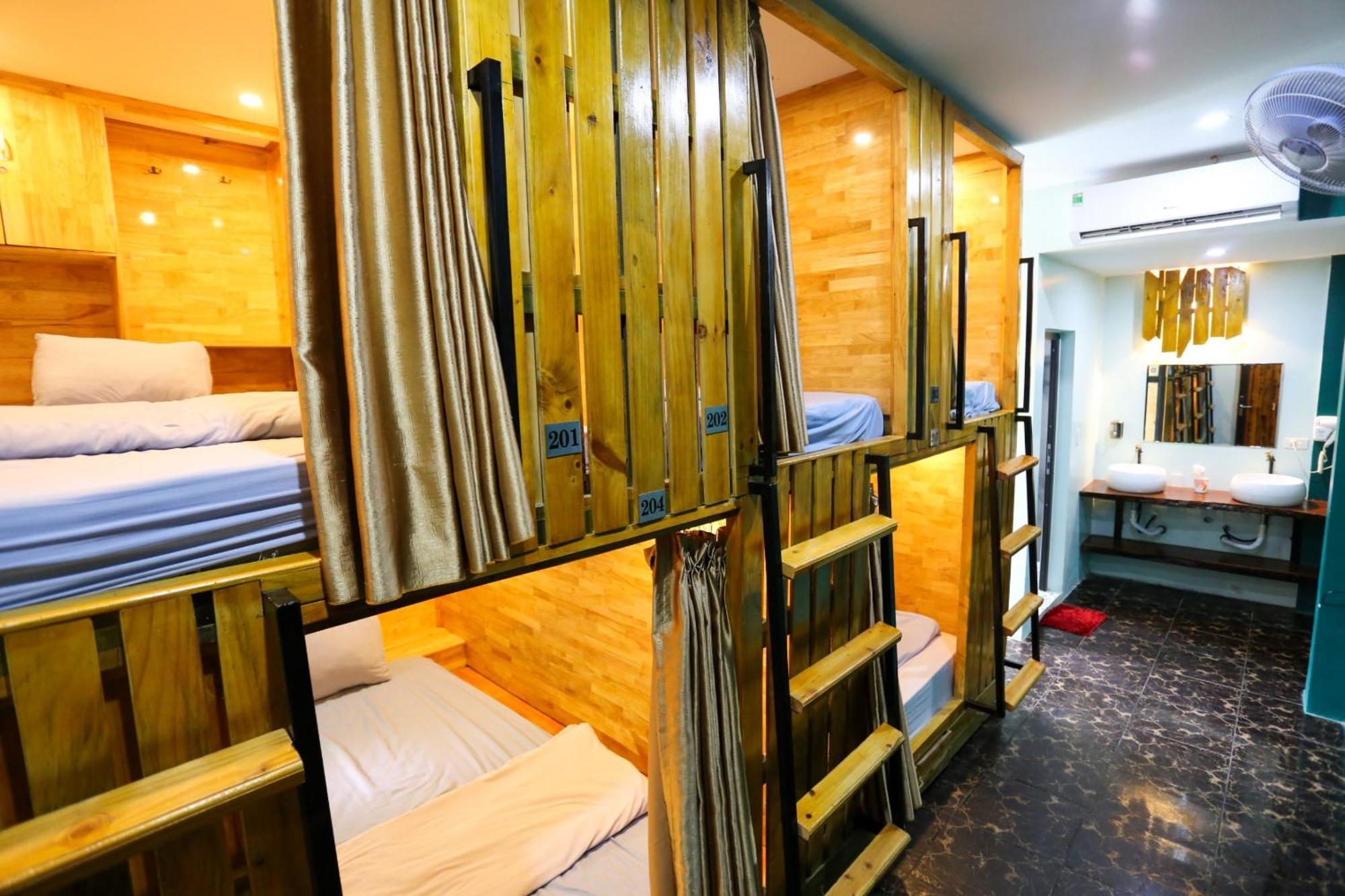 Catba Pod Hostel Dong Khe Sau Exterior foto